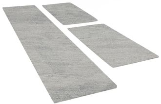 THEKO Bettumrandung »Maloronga Uni« Höhe 24 mm echter Berber Teppich, reine Wolle, handgeknüpft