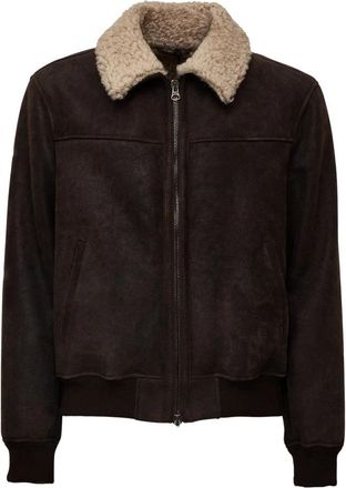 STEWART Sa 007Ss 0A1T Montone Jas - Heren - Jassen - Bruin - 3XL - Jassen