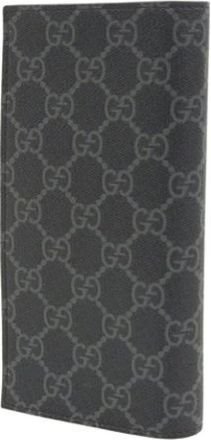 Gucci Pre-owned Wallets, male, Black, Size: ONE SIZE Pre-owned Long wallet (bi-fold)