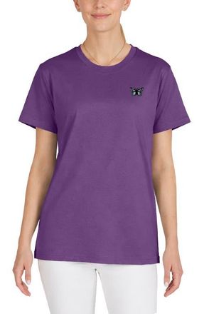 Dalix Butterfly Womens Relaxed Tee in Purple at Nordstrom, Size Xx-Large