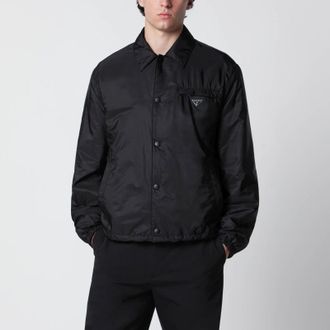 Prada Black Re-Nylon blouson jacket
