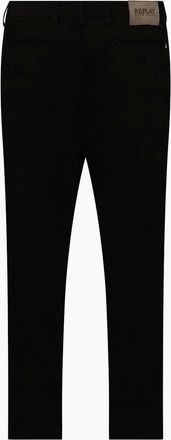 Replay Mens Regular Fit Chinos - Black - Size: 32