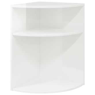 vidaXL Mesa Auxiliar Brillante 39,7 X 39,7 X 60 Cm Vidaxl