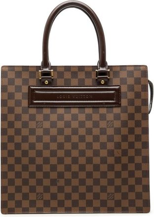 Louis Vuitton Damier Brown Pvc Leather Tote Bag (Pre-Owned)