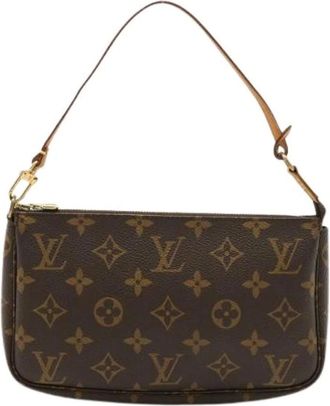 Louis Vuitton Pre-owned Mini Bags, female, Brown, Size: ONE SIZE Pre-owned Monogram Pochette Accessoire M51980
