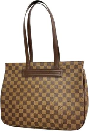Louis Vuitton Pre-owned Tote Bags, female, Brown, Size: ONE SIZE Pre-owned Parioli PM Tote Bag