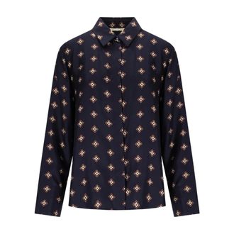 Max Mara Camisa Disco - Blouses & Shirts - Mujer - Azul - M