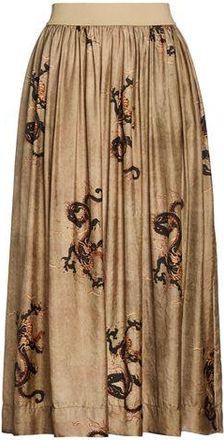 Uma Wang PARTES DE ABAJO - Faldas midi en YOOX.COM