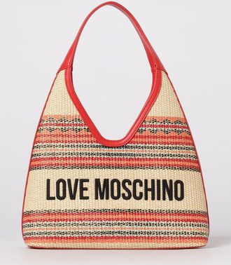 Love Moschino Borsa Love Moschino in rafia crochet