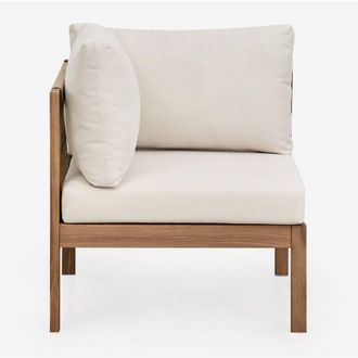 Sklum Sklum - Sill&oacute;n Esquinero De Jard&iacute;n En Madera De Acacia Branson