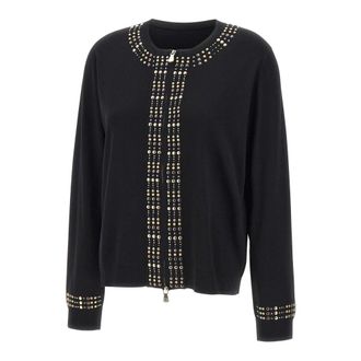 Elena Miro Studded Cardigan