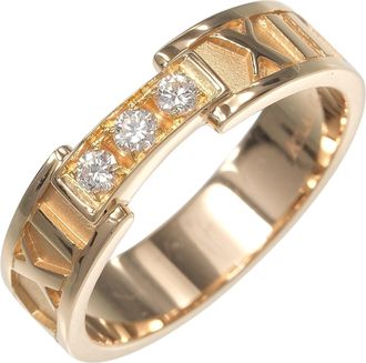 Tiffany & Co. Atlas Pink Band Ring (Pre-Owned)