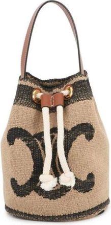 Celine Bolso bombonera vintage de lona Pre-owned - Pre-owned - Mujer - Beige - ONE SIZE