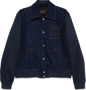 Wales Bonner Echo bomberjack - Blauw