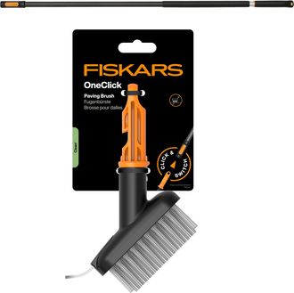 OEM Cabezal Fiskars Oneclick Para Cepillo De Juntas De Acera + Mango 119-174cm
