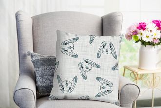 Queence Dekokissen »Bibo« süsser Hase