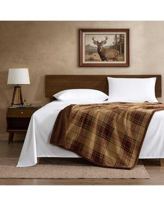 Eddie Bauer Eb Holiday Plaid Throw