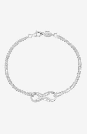 Dower & Hall Entwined Infinity Bracelet in Sterling Silver at Nordstrom, Size 7.25