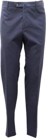 PT01 Zakelijke broek met katoen/Evo Fit/Stretch - Heren - Nette broeken - Blauw - 3XL - Katoen - Broeken
