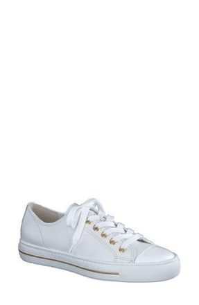 Paul Green Sophie Sneaker in White Crinkled Patent at Nordstrom Rack, Size 5.5Us/ 3Uk
