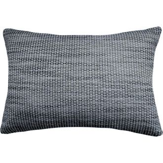 Anaya with Love Natural Waves Indoor Outdoor Pillow in Black at Nordstrom, Size 14X20