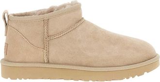 UGG Beige Ultra Mini Boots