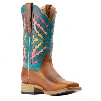 Ariat Womens Laney Venttek 360&deg; Western Boot In Toffee
