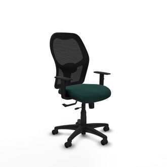 Piqueras y Crespo Silla De Oficina Piqueras Y Crespo Aloc&eacute;n Verde Botella Malla Nylon