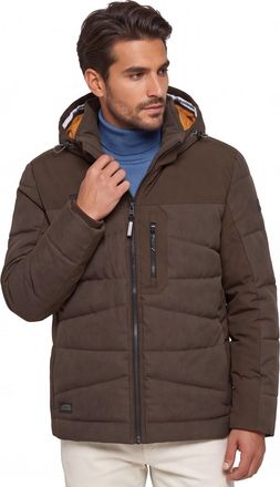 Camel Active tussenjas Camel Active donkerbruin met borstzak