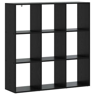 vidaXL Librer&iacute;a 102 X 29 X 103,5 Cm Madera De Ingenier&iacute;a Roble Negro Vidaxl