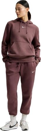Nike Phoenix Fleece Trainingspak - Dames - Trainingspakken - Paars - L - Katoen - Fitness