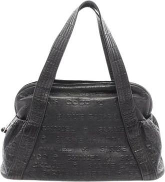 Chanel Bolso Tote Vintage Pre-owned - Pre-owned - Mujer - Negro - ONE SIZE