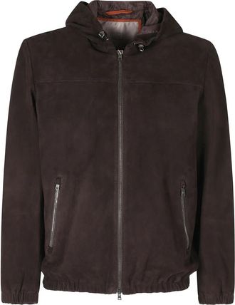 Herno Leather Jassen - Heren - Leren en Su&egrave;de Jassen - Bruin - XL - Jassen