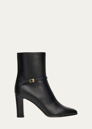 Valentino Garavani 100mm Cuttie Leather Slingback Pumps