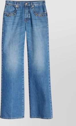 Gucci denim low-rise bootcut jeans