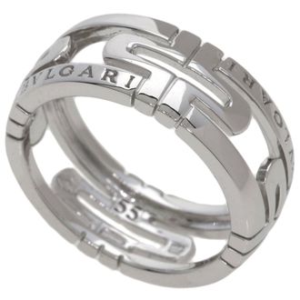 Bulgari White Gold (18K) Band Ring (Pre-Owned)