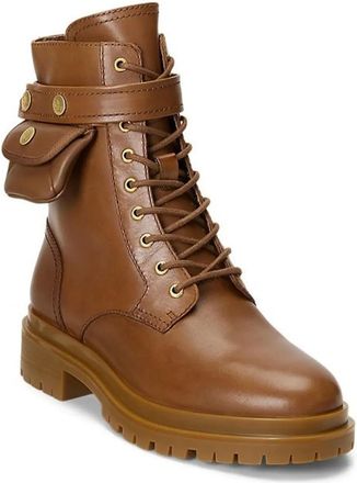 Lauren Ralph Lauren Cammie laarzen met veters en zak - Bruin