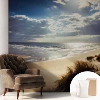 Tulup Carta Da Parati In Vlies - Fotomurale - Decorazione Paretie - Per Camera Da Letto - Per Soggiorno - Con Colla Gratuita Costa Radiosa 250x250 Cm