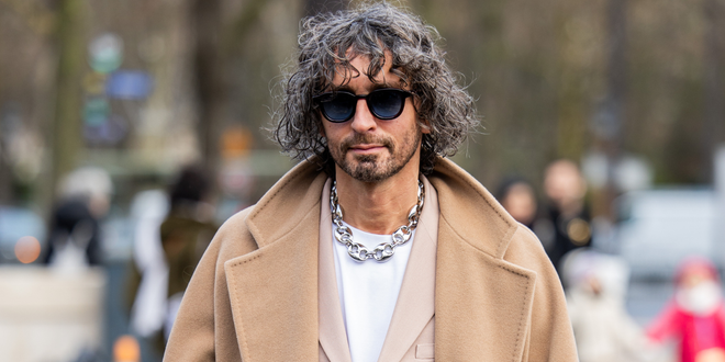 Simone Marchetti auf der Paris Fashion Week.