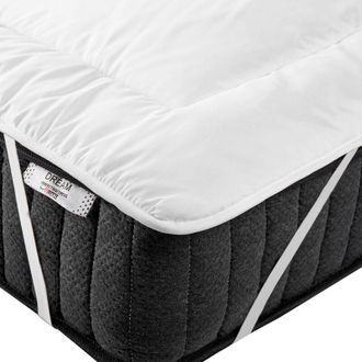 Beliani Beliani - Mattress Bed Topper Microfibre eu Super King Size 6ft Aizkorri