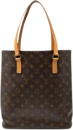 Louis Vuitton Pre-owned Tote Bags, female, Brown, Size: ONE SIZE Pre-owned Fabric Tote