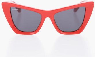 Off-white Solid Color EDVARD Maxi Cat Eye Sunglasses size Unica