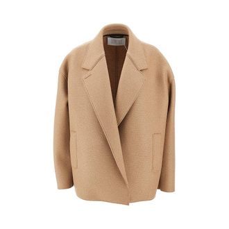 Harris Wharf London Pressed wool oversized boxy jacket Woman 40