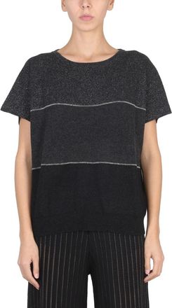 Fabiana Filippi Mesh With Shiny Detail-Donna