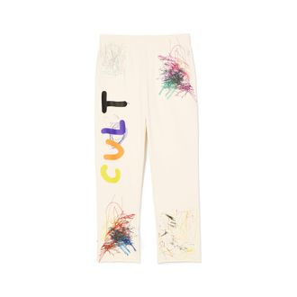 Cult of Individuality Cults Open Hem Sweatpants in Winter White