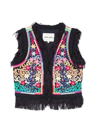 Antik Batik Rainbow Gilet