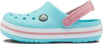 Crocs (TD) Crocs Crocband Clogs Blue Pink 207005-4S3