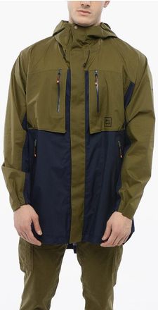 Woolrich Double Tone Windbreaker With Utility Pockets size L