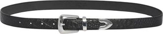 Gestuz Riemen - Dames - Riemen - Zwart - 75 CM - Accessoires