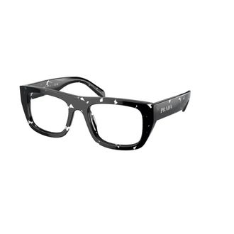 Prada Glasses, female, Black, Size: 55 MM Glasses